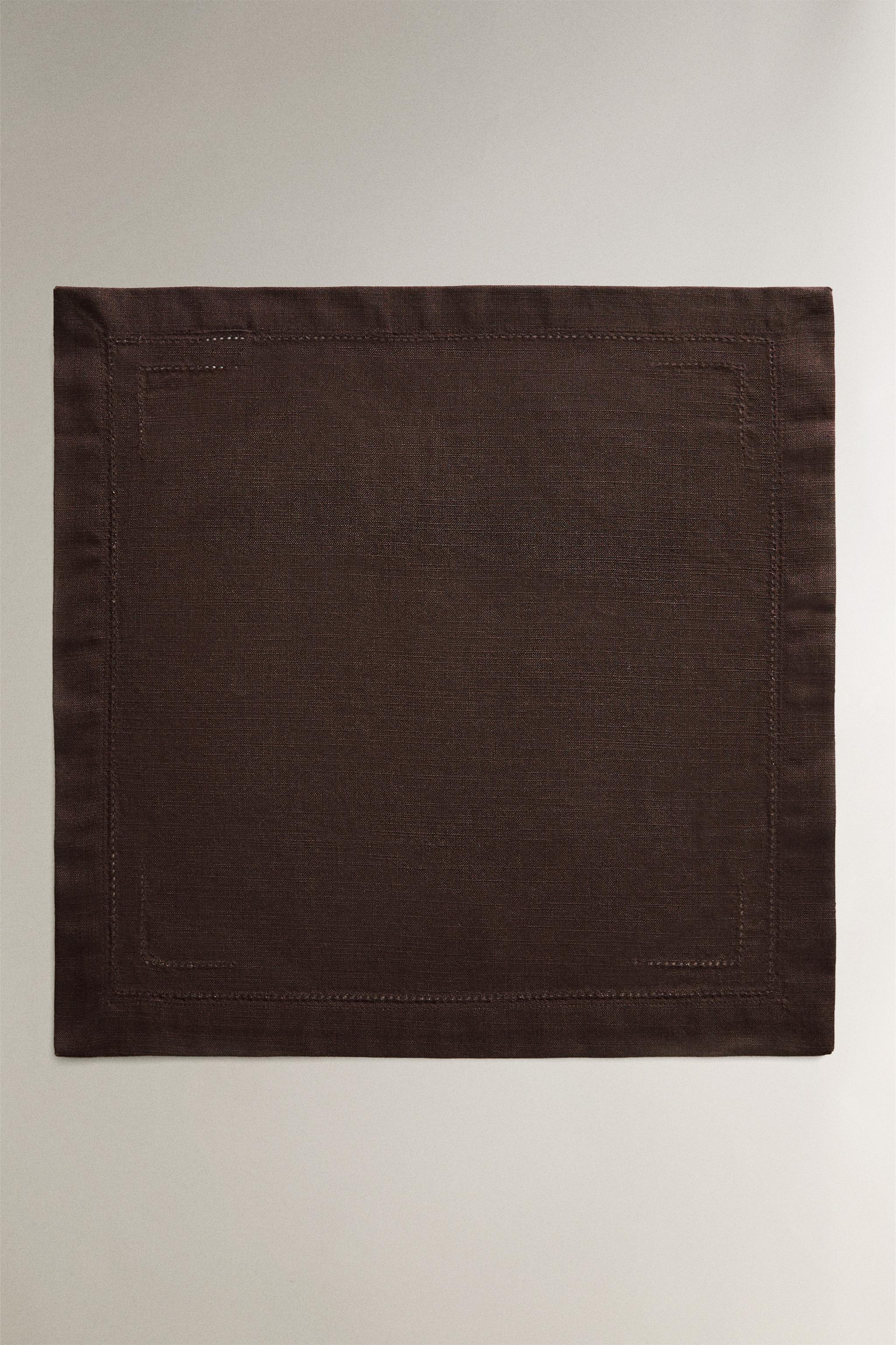 HEMSTITCHED COTTON NAPKIN PACK (PACK OF 2)